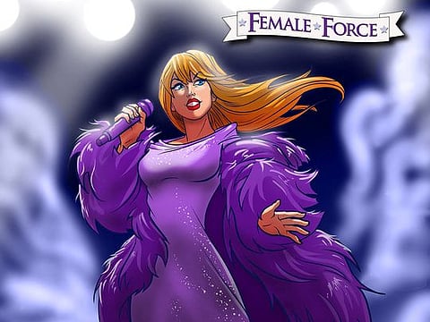 Taylor Swift's comic book.