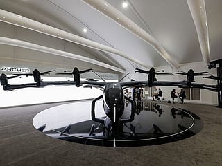 How much will an air taxi ride from Abu Dhabi to Dubai cost?