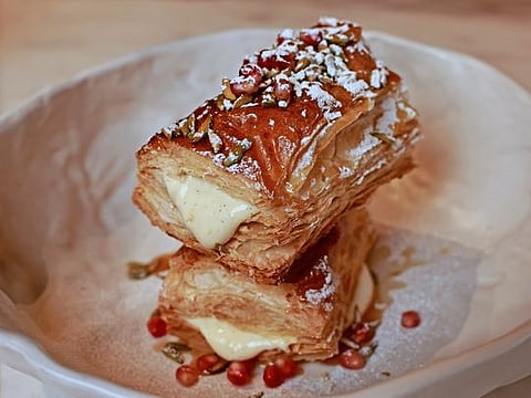 Thanksgiving recipe: Milhojas, a puff pastry dessert filled with vanilla cream