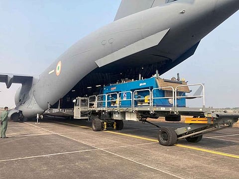 Indian Air Force (IAF) aircrafts C-17 and C-130 airlifts over 36 tonnes of critical equipment, which would be employed to rescue 41 stranded workers in Silkyara tunnel.