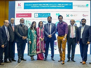 Pakistani community gather in Dubai to support a charity hospital back home