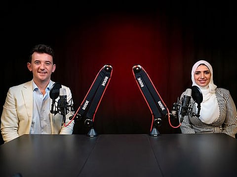 Dr Sara Abdelmgeed (right) with host Lachlan Kitchen