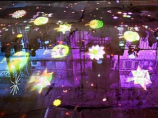 Photos: Virtual floats reduce waste at Thai festival