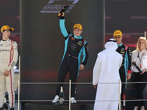 Keanu Al Azhari secured two consecutive victories in the Formula 4 UAE Trophy Round at the Yas Marina Circuit during the Formula One Etihad Airways Abu Dhabi Grand Prix.