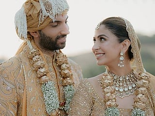 See dreamy Bollywood wedding photos: Malvika Raaj, young Poo from 'K3G' ties the knot in Goa
