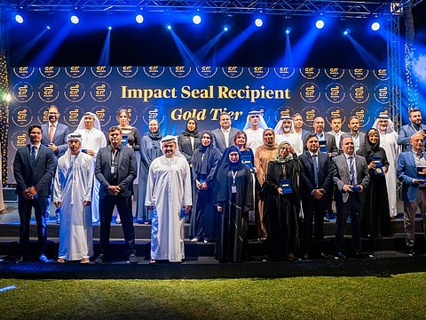 AJMS Global is a recipient of the Gold Impact Seal Award 