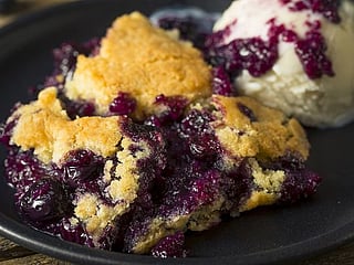 Video: Get in the festive spirit with this delicious rustic blueberry cobbler recipe