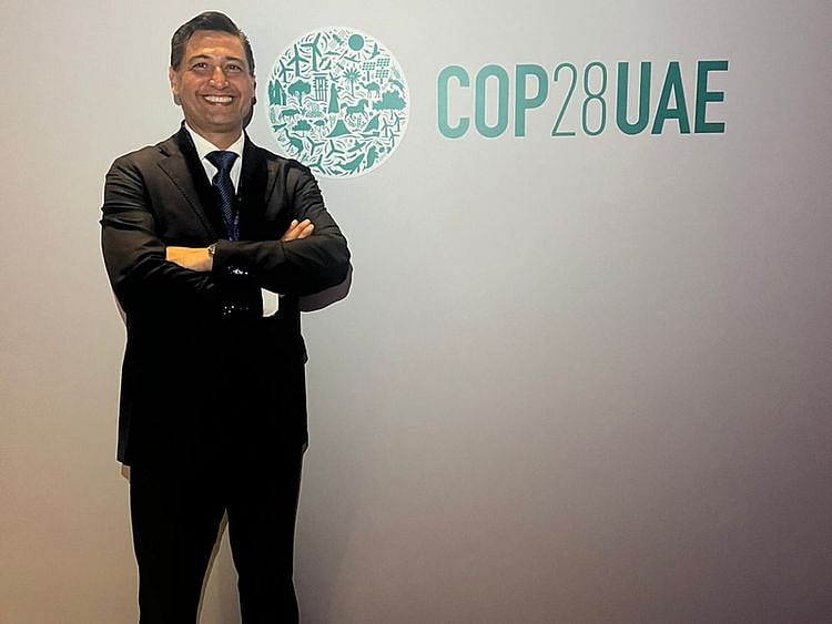 Illac Diaz at cop 28 1-1701522570685