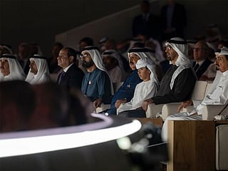 UAE Rulers join COP28 guests in celebrating 52nd Union Day