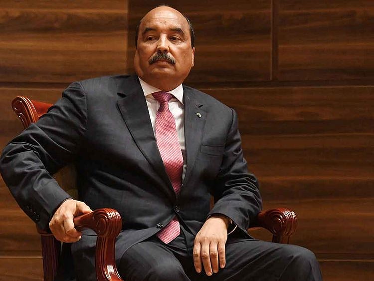 Mauritania's former President Mohamed Ould Abdel Aziz 