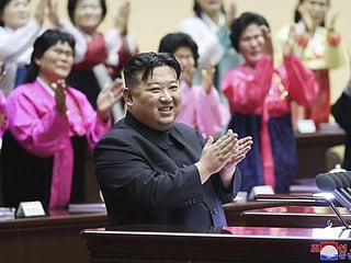 North Korean leader Kim Jong Un calls for women to have more children to halt a fall in the birthrate