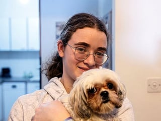 I love you to Gaza and back, Israeli teen’s expression about her pet dog Bella after being freed by Hamas