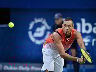 Nick Kyrgios had knee surgery in January and then aborted plans to return at Wimbledon after tearing a ligament in his wrist.