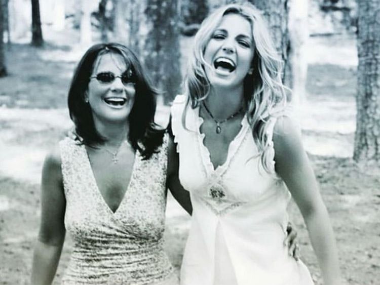 Britney and Lynn Spears