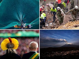 2023 images show disasters and human struggles in South America