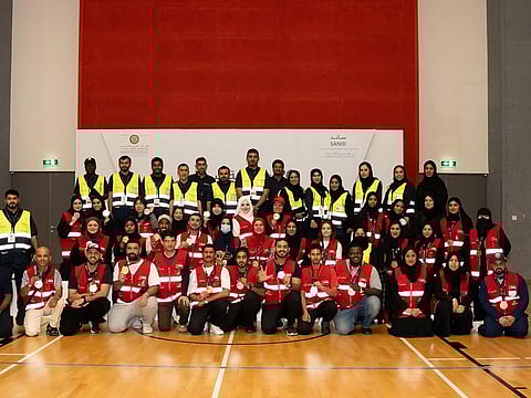 The volunteers competed for three weeks, with the finals held at Khalifa University in Abu Dhabi recently