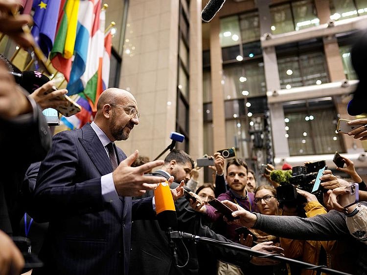 European Council President Charles Michel 