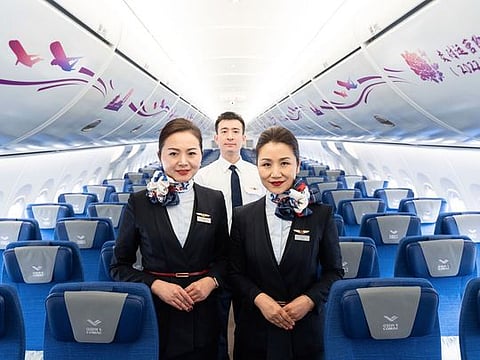 Look: The first made-in-China passenger jet from Comac