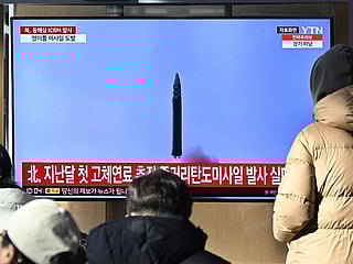 North Korea fires missiles as South begins drills with US