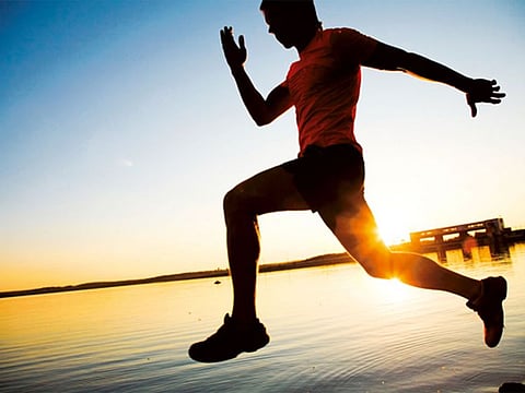 Workers could get as much as 130% of one month's salary in annual bonus if they've run at least 62 miles each month. (For illustrative purposes only)