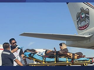 UAE welcomes sixth group of wounded Palestinian children, cancer patients