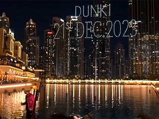 Bollywood star Shah Rukh Khan's 'Dunki' trailer lights up Burj Khalifa in Dubai