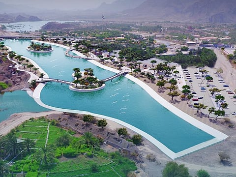 A manmade lake is one of several nature-focused projects coming up in the rugged enclave