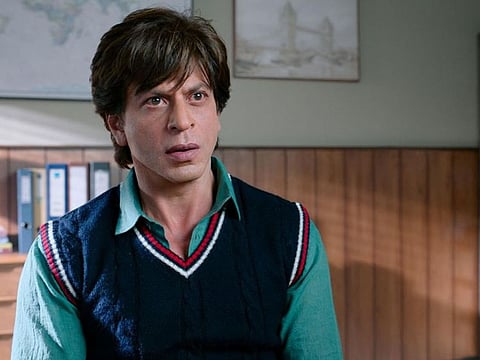 Shah Rukh Khan in 'Dunki', out on Netflix now