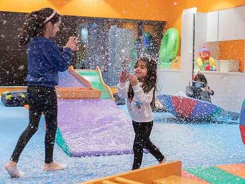 The early learning center operator Gymboree is taking on a winter's theme for its new promotion. 