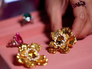 When science meets art: Recycled metal and lab-grown gems
