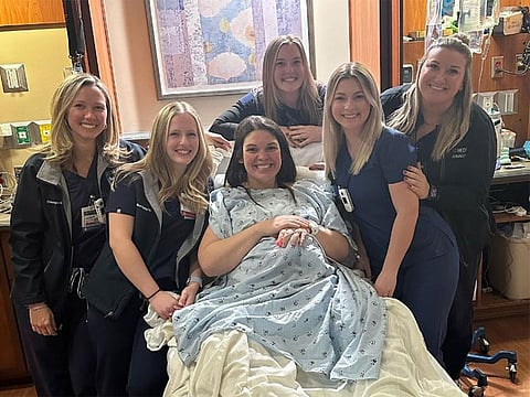 Hatcher knew from the age of 17 that she has "uterus didelphys," a rare congenital condition thought to affect about 0.3 percent of people born female. 