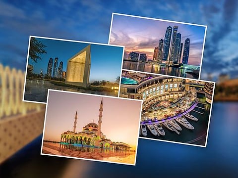 A visual journey through iconic landmarks and hidden gems in UAE