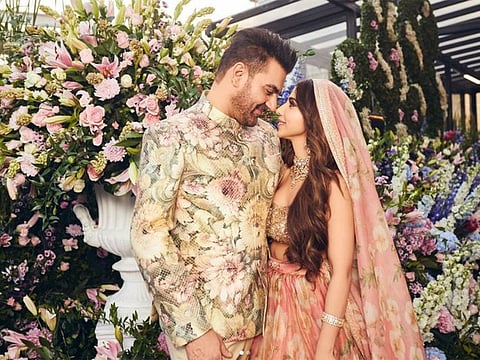 The nikah was a close-knit affair with only friends and close family members invited to the ceremony. 