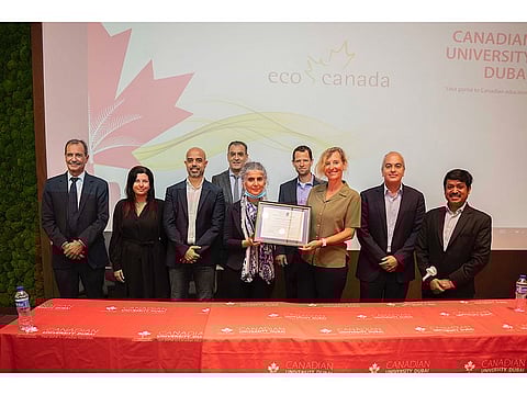 Canadian University Dubai’s Bachelor of Science in Public Health – Environmental Health Management programme gets ECO Canada accreditation