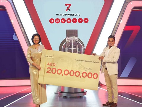 Emirates Draw had recently announced a Dh200million jackpot—the biggest ever prize money in a UAE raffle.