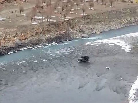 Fine issued after a video of driving a SUV in Chandra River of Lahaul and Spiti went viral on social media.