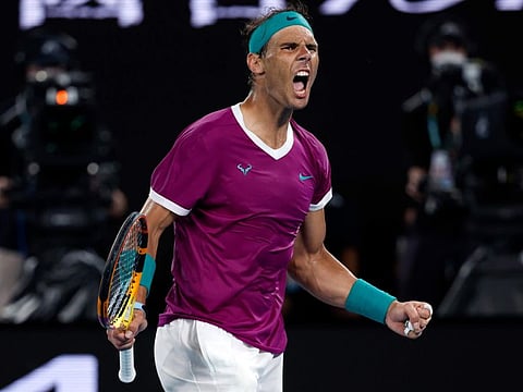 Rafael Nadal of Spain recovered from hip surgeries that sidelined him for almost a year.