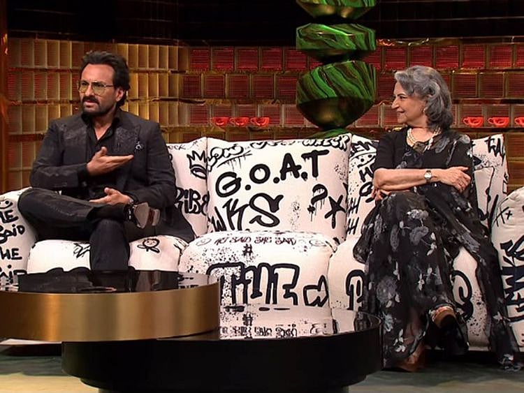 Saif Ali Khan and Sharmila Tagore
