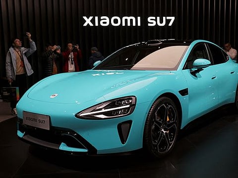 Photos: Xiaomi unveils its first EV, with ambition to be China's Porsche or Tesla