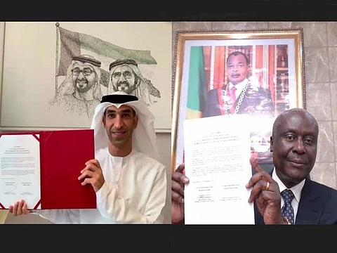 The conclusion of negotiations was confirmed by the signing of a joint statement by Dr Thani bin Ahmed Al Zeyoudi, Minister of State for Foreign Trade, and Jean-Baptiste Ondaye, Minister of Economy and Finance for the Republic of Congo-Brazzaville.