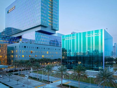A view of the Cleveland Clinic Abu Dhabi.