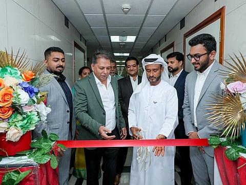 Shamsudheen Bin Mohideen with Khalid Chataiwala