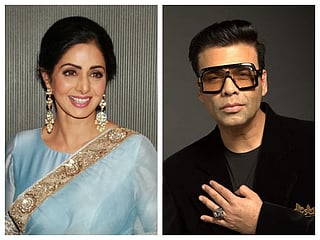 Bollywood filmmaker Karan Johar opens up on his fanboy moment with Sridevi