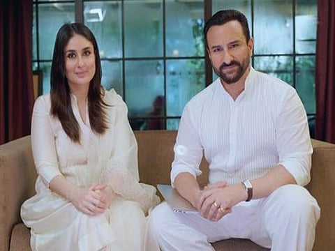 Kareena Kapoor and Saif Ali Khan.
