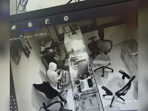  The incident happened on December 31 last year.