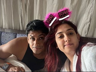 Bollywood star Aamir Khan's daughter, Ira, drops picture with husband Nupur after the wedding