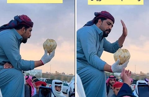 The sale came as the season of the truffle harvest is underway in Saudi Arabia