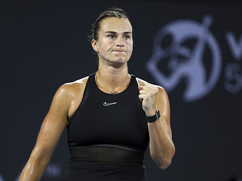 Aryna Sabalenka was at her ruthless best in the Brisbane International on Friday.