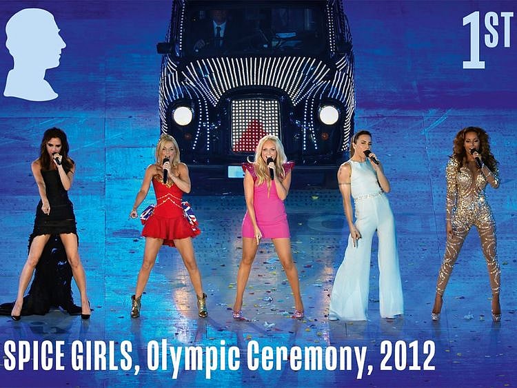 The Royal Mail has issued set of 15 Special Stamps to celebrate one of the world’s most successful pop groups of all time, the Spice Girls. 
