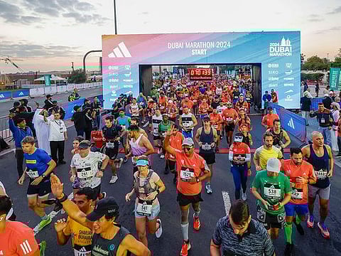In Pictures: Dubai Marathon returns to Jumeirah route